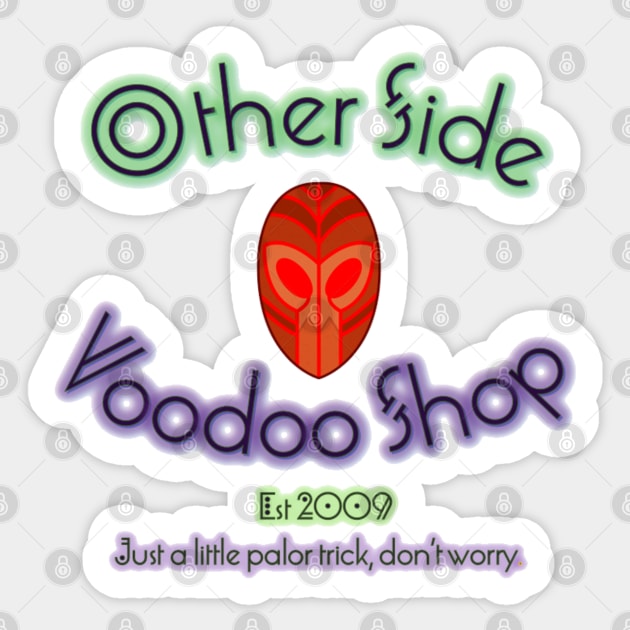 Other Side Voodoo Shop Sticker by pixiedustparadise